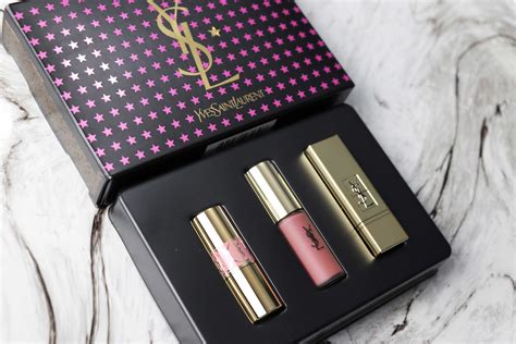 mini lip wardrobe gift set ysl|Yves Saint Laurent 3.